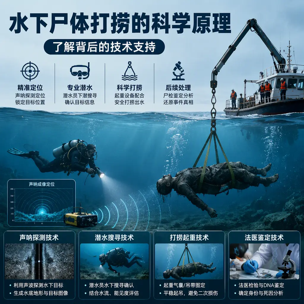 营口水下尸体打捞的科学原理,了解背后的技术支持
